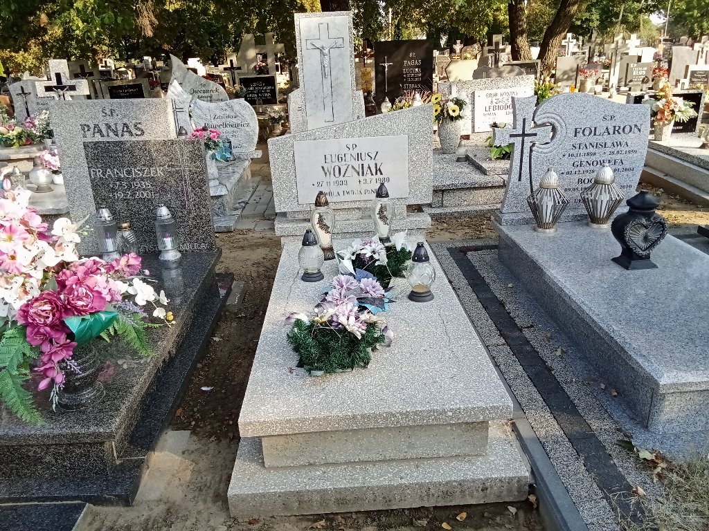 Grób Mieczysława Woźniak 