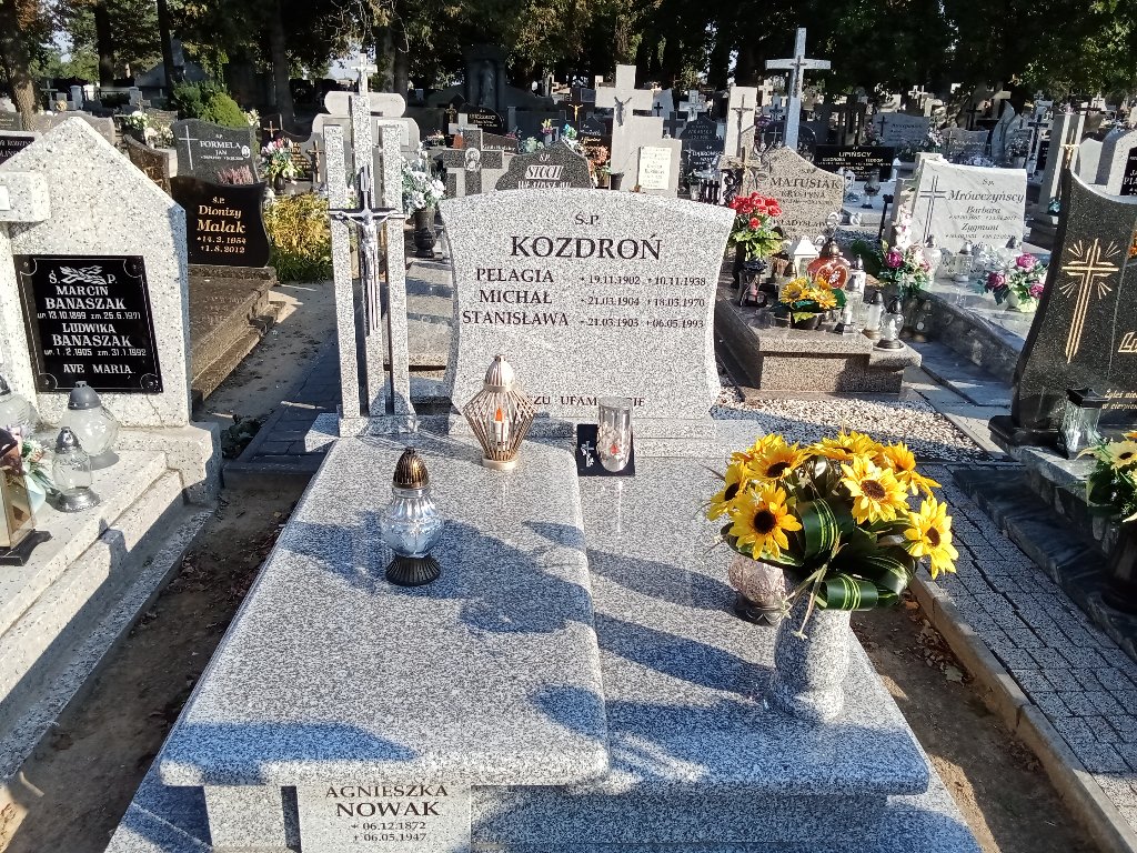 Grób Stanisława Kozdroń