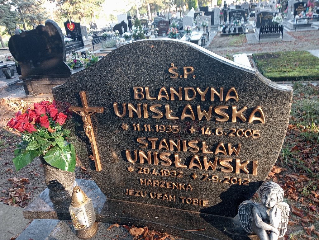 Grób Stanisław Unisławski